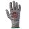 JC051 Самурай 01 Трикотажные перчатки из полиэтиленовой пряжи для защиты от порезов (5 класс), серые, размер XL/10/1 пара/упак.12 пар/кор.120 пар