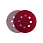 P240 125мм ISISTEM IFILM Red Абразивный круг, с 8 отверстиями